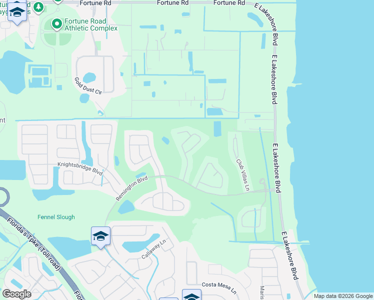 map of restaurants, bars, coffee shops, grocery stores, and more near 132 Harwood Circle in Kissimmee