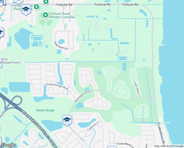 map of restaurants, bars, coffee shops, grocery stores, and more near 133 Westmoreland Circle in Kissimmee