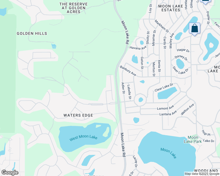 map of restaurants, bars, coffee shops, grocery stores, and more near 9351 Beaufort Court in New Port Richey