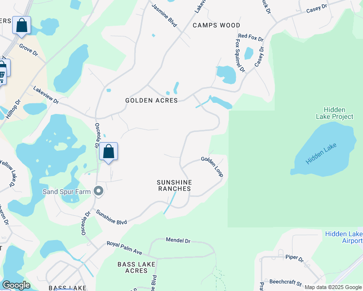 map of restaurants, bars, coffee shops, grocery stores, and more near 9421 Sunshine Boulevard in New Port Richey