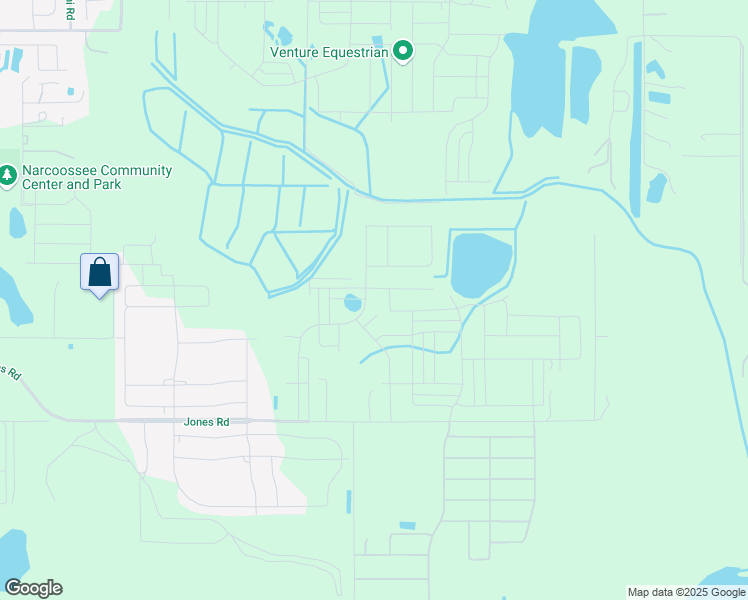 map of restaurants, bars, coffee shops, grocery stores, and more near 5775 Jones Road in St. Cloud