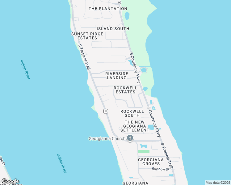 map of restaurants, bars, coffee shops, grocery stores, and more near 3630 Laurette Road in Merritt Island