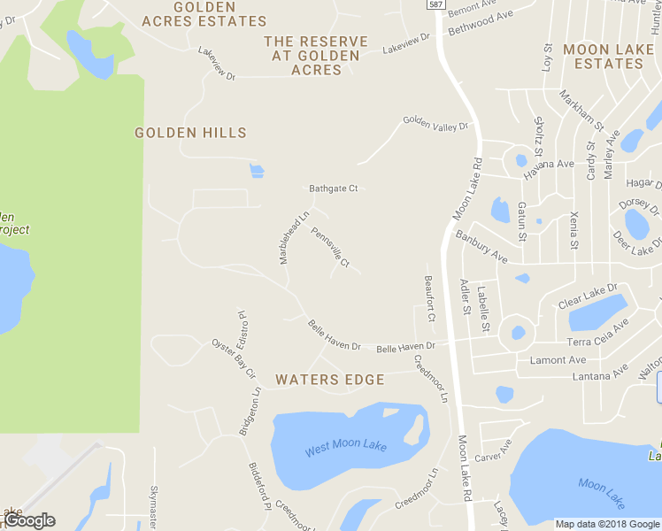 map of restaurants, bars, coffee shops, grocery stores, and more near 9447 Fairhope Court in New Port Richey