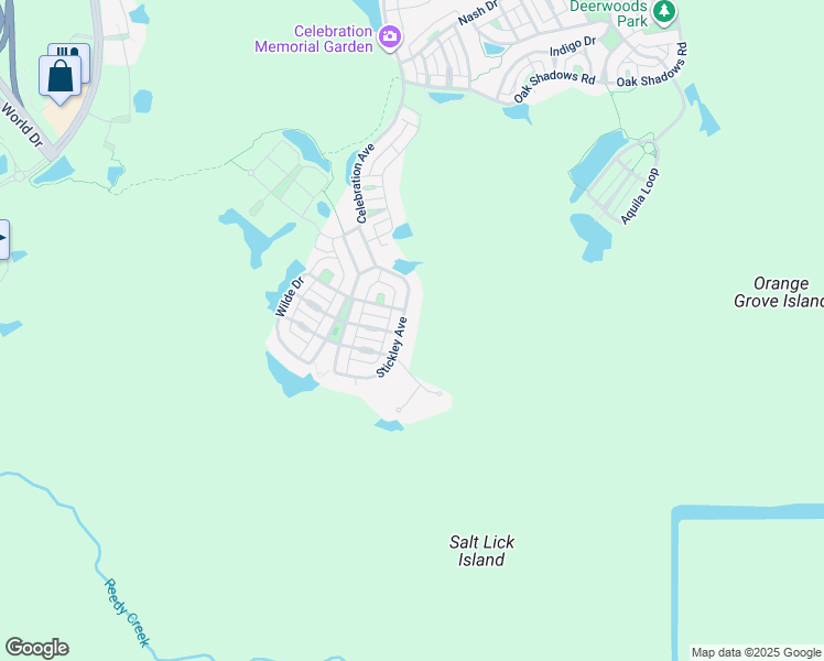 map of restaurants, bars, coffee shops, grocery stores, and more near 1420 Stickley Avenue in Kissimmee