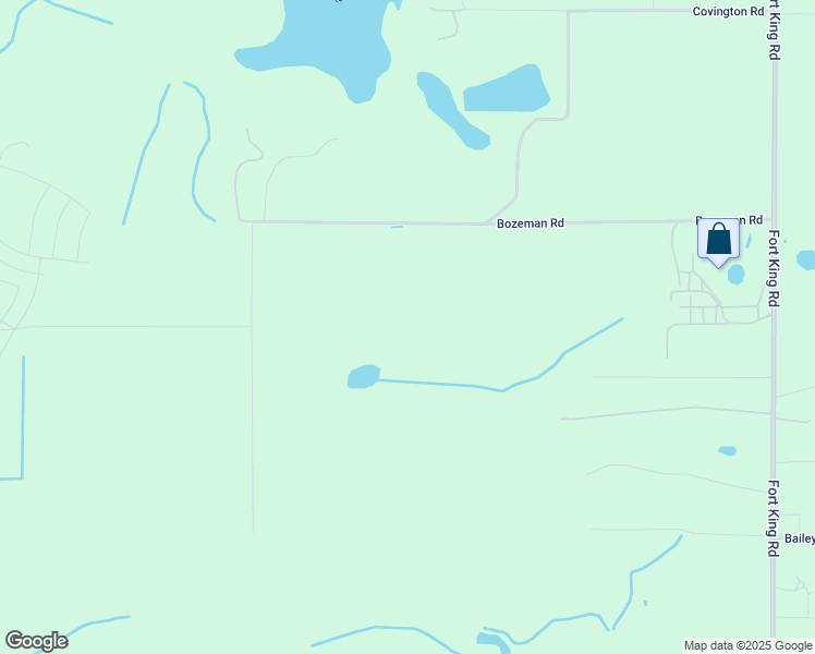 map of restaurants, bars, coffee shops, grocery stores, and more near 36034 Bozeman Road in Dade City