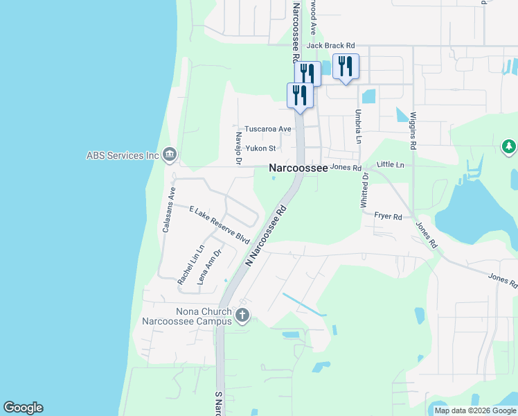 map of restaurants, bars, coffee shops, grocery stores, and more near 4924 Raylene Way in St. Cloud