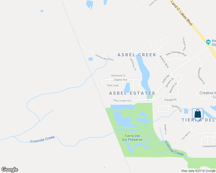 map of restaurants, bars, coffee shops, grocery stores, and more near 9633 Regiment Court in Land O' Lakes