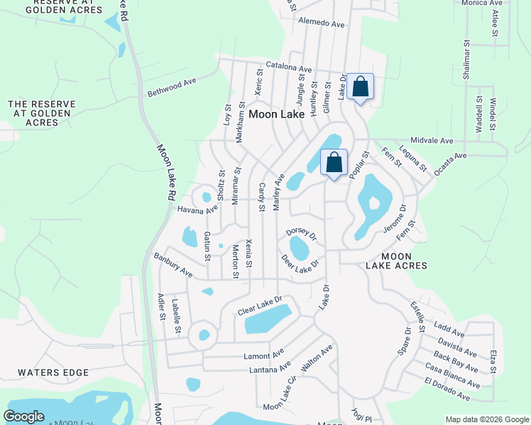 map of restaurants, bars, coffee shops, grocery stores, and more near 9718 Cardy Street in New Port Richey