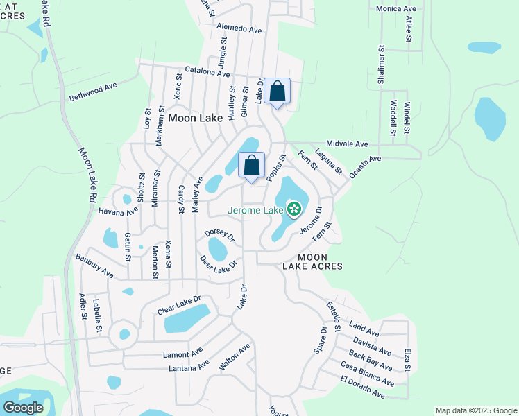 map of restaurants, bars, coffee shops, grocery stores, and more near 12560 Joss Drive in New Port Richey