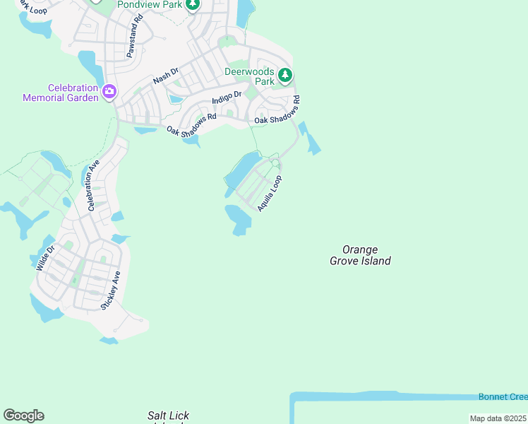 map of restaurants, bars, coffee shops, grocery stores, and more near 1239 Aquila Loop in Celebration