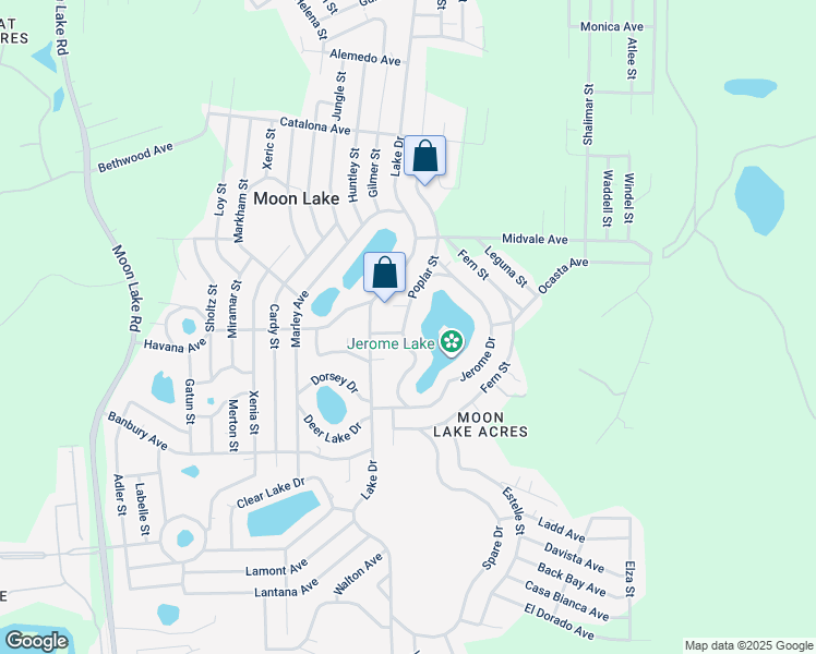 map of restaurants, bars, coffee shops, grocery stores, and more near 12560 Joss Drive in New Port Richey