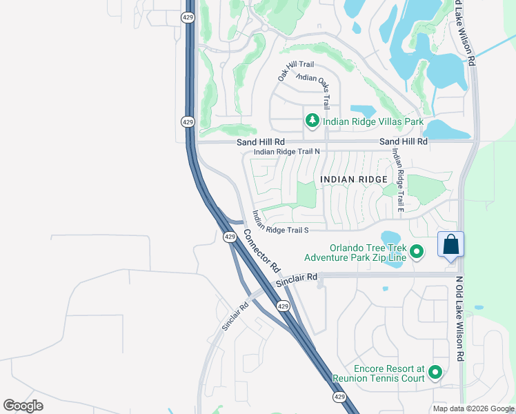 map of restaurants, bars, coffee shops, grocery stores, and more near 1000 Karen Ridge Court in Kissimmee