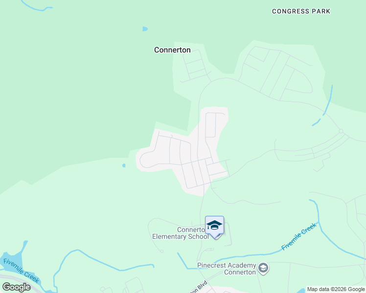map of restaurants, bars, coffee shops, grocery stores, and more near Flourish Drive in Land O' Lakes