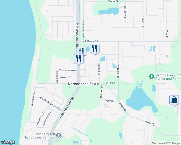 map of restaurants, bars, coffee shops, grocery stores, and more near 991 Rimini Drive in St. Cloud