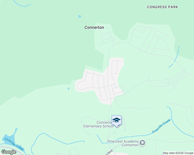 map of restaurants, bars, coffee shops, grocery stores, and more near Flourish Drive in Land O' Lakes