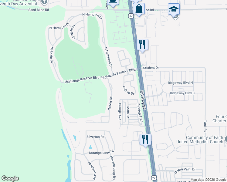 map of restaurants, bars, coffee shops, grocery stores, and more near 1041 Saint Andrews Street in Davenport