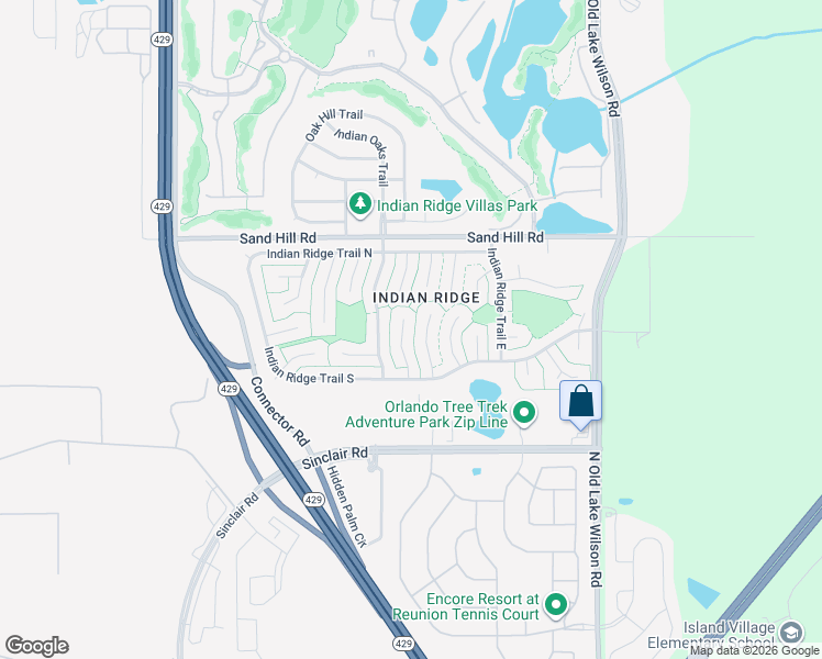 map of restaurants, bars, coffee shops, grocery stores, and more near 1090 Jodi Ridge Court in Kissimmee