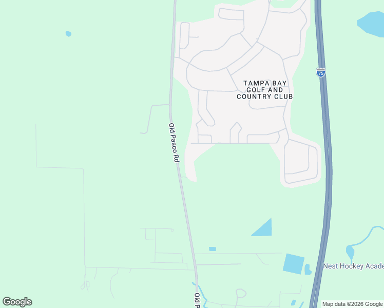 map of restaurants, bars, coffee shops, grocery stores, and more near 9814 Old Pasco Road in Zephyrhills