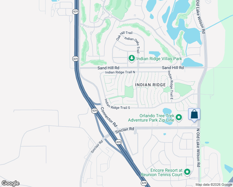 map of restaurants, bars, coffee shops, grocery stores, and more near 1120 Robert Ridge Court in Kissimmee