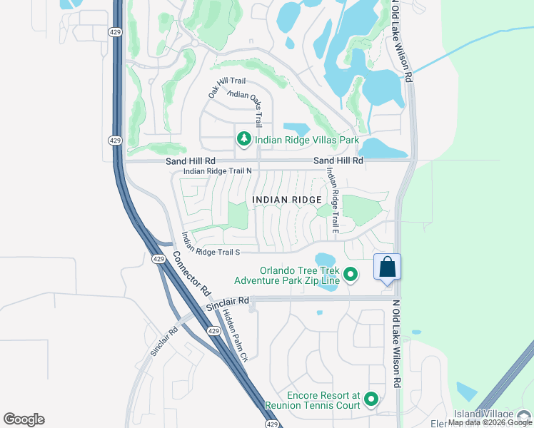 map of restaurants, bars, coffee shops, grocery stores, and more near 1090 Jodi Ridge Court in Kissimmee