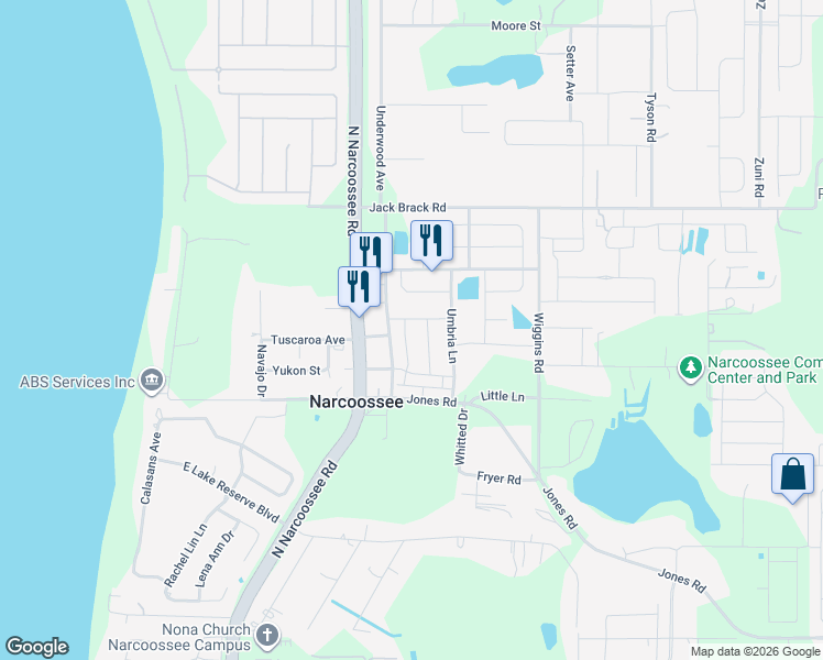 map of restaurants, bars, coffee shops, grocery stores, and more near 991 Rimini Drive in St. Cloud