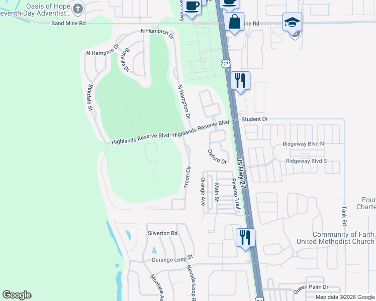 map of restaurants, bars, coffee shops, grocery stores, and more near 1041 Saint Andrews Street in Davenport
