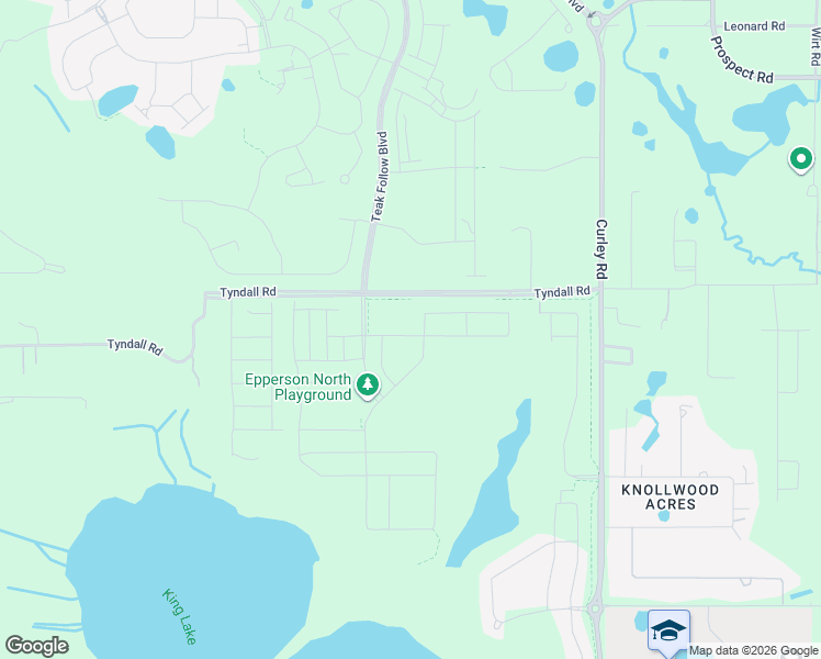 map of restaurants, bars, coffee shops, grocery stores, and more near 31897 Tyndall Road in Wesley Chapel
