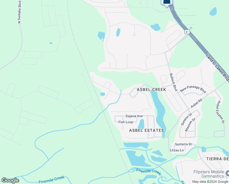 map of restaurants, bars, coffee shops, grocery stores, and more near 18249 Cypress Bay Parkway in Land O' Lakes