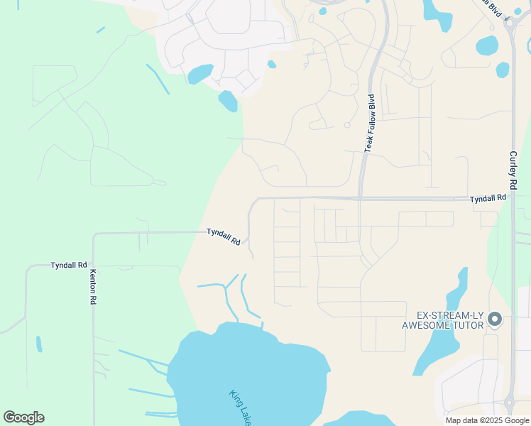 map of restaurants, bars, coffee shops, grocery stores, and more near 31582 Tyndall Road in Wesley Chapel