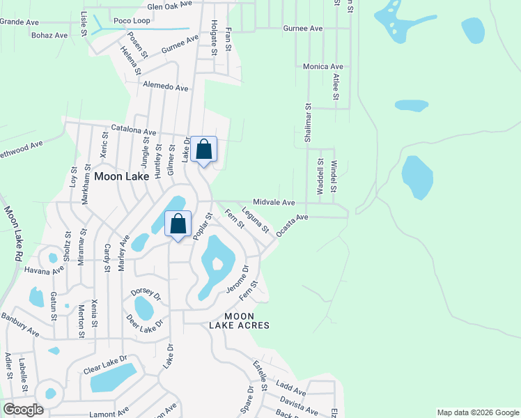 map of restaurants, bars, coffee shops, grocery stores, and more near 12842 Midvale Avenue in New Port Richey