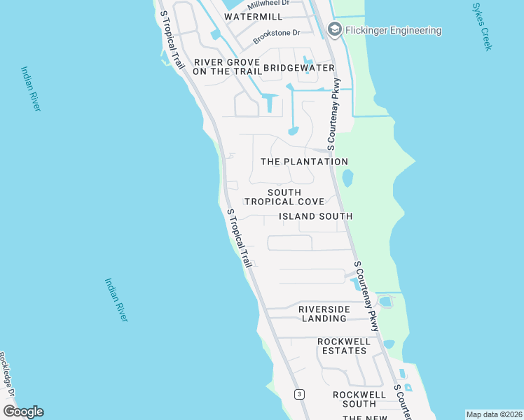 map of restaurants, bars, coffee shops, grocery stores, and more near 1108 Duskview Drive in Merritt Island