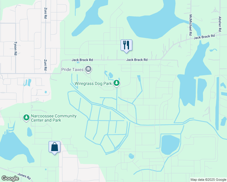 map of restaurants, bars, coffee shops, grocery stores, and more near 1312 Grassland Ave in St. Cloud