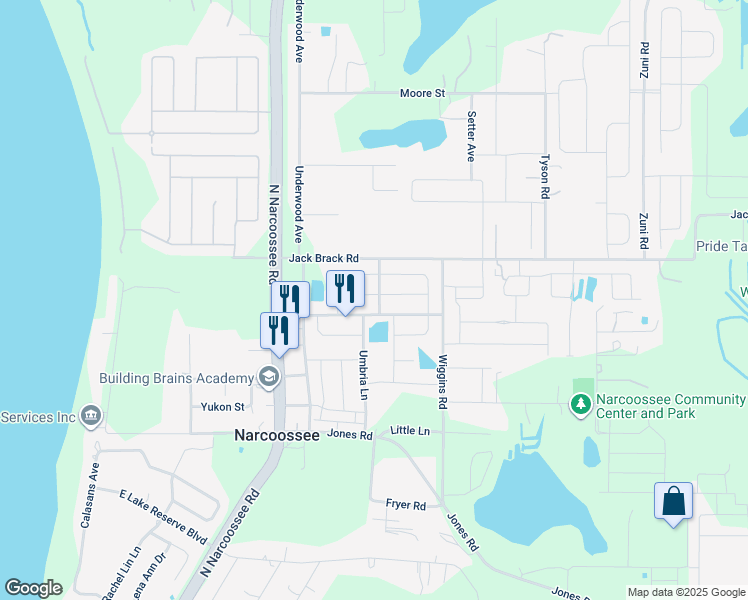 map of restaurants, bars, coffee shops, grocery stores, and more near 5156 Ravena Avenue West in Saint Cloud