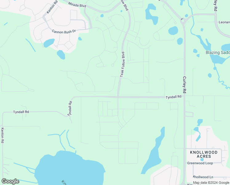 map of restaurants, bars, coffee shops, grocery stores, and more near 31541 Tyndall Road in Wesley Chapel