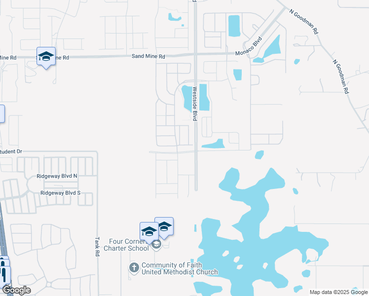 map of restaurants, bars, coffee shops, grocery stores, and more near 1511 Carey Palm Circle in Kissimmee
