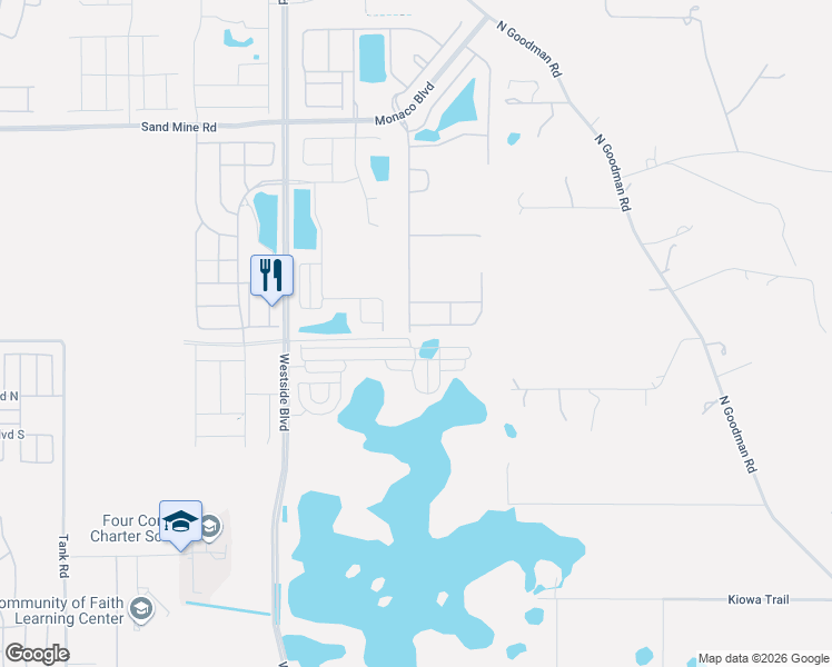 map of restaurants, bars, coffee shops, grocery stores, and more near 8924 Bengal Court in Kissimmee