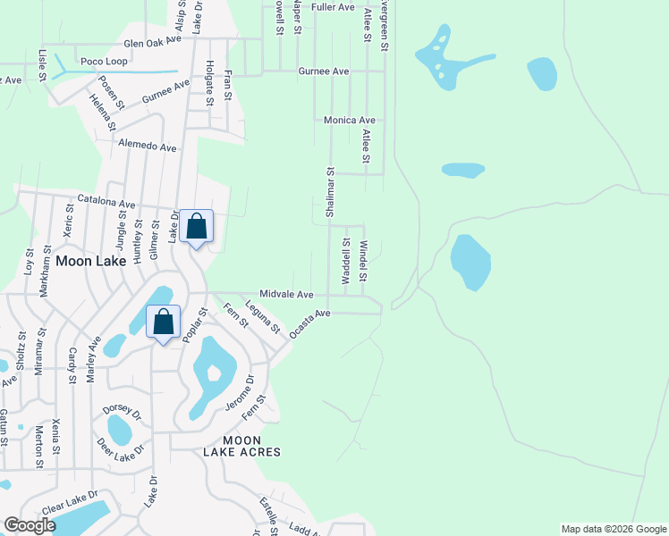 map of restaurants, bars, coffee shops, grocery stores, and more near 10040 Shalimar Street in New Port Richey