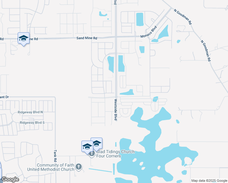 map of restaurants, bars, coffee shops, grocery stores, and more near 1511 Carey Palm Circle in Kissimmee