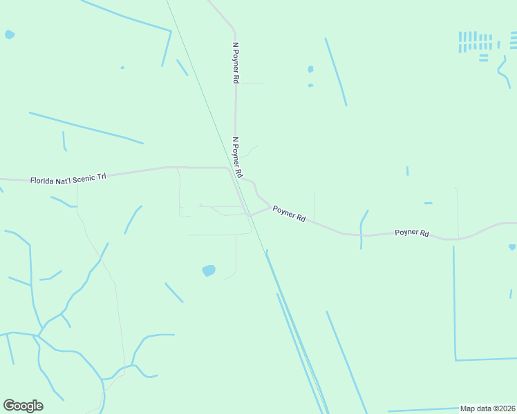 map of restaurants, bars, coffee shops, grocery stores, and more near 16785 Poyner Road in Polk City