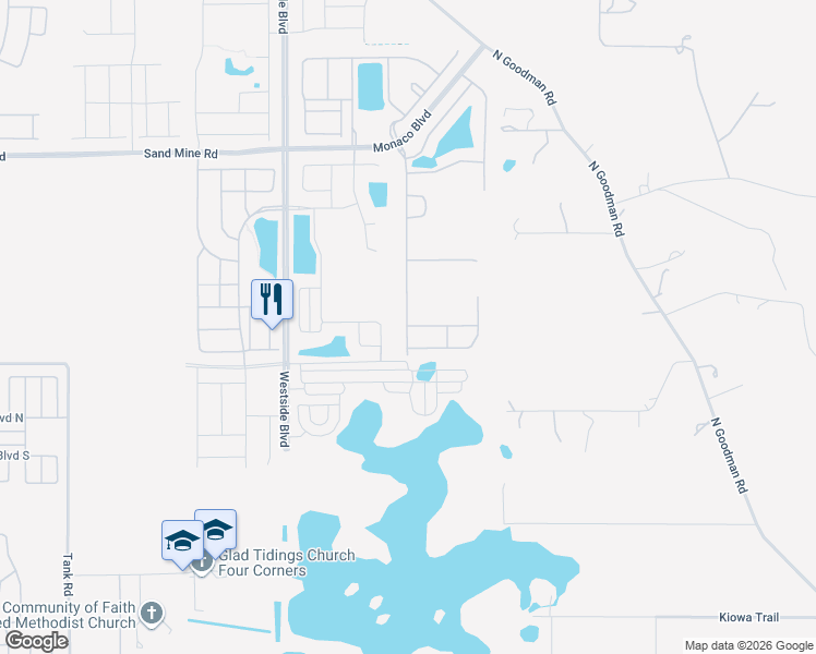 map of restaurants, bars, coffee shops, grocery stores, and more near 1606 Lima Avenue in Kissimmee