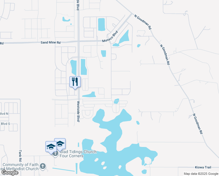 map of restaurants, bars, coffee shops, grocery stores, and more near 1618 Lima Avenue in Kissimmee