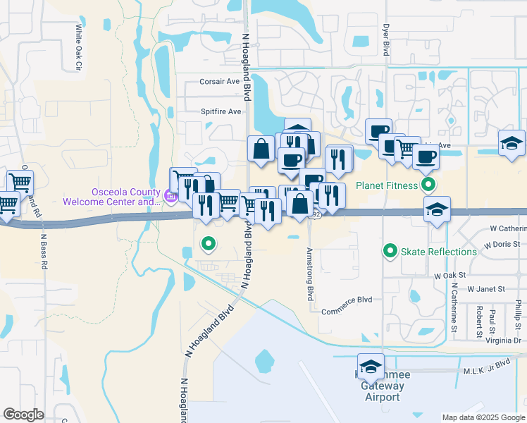West Irlo Bronson Memorial Highway, Kissimmee FL Walk Score