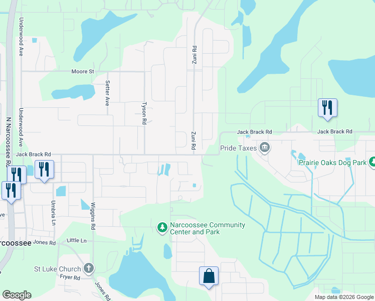 map of restaurants, bars, coffee shops, grocery stores, and more near 5358 Ragusa Loop in St. Cloud