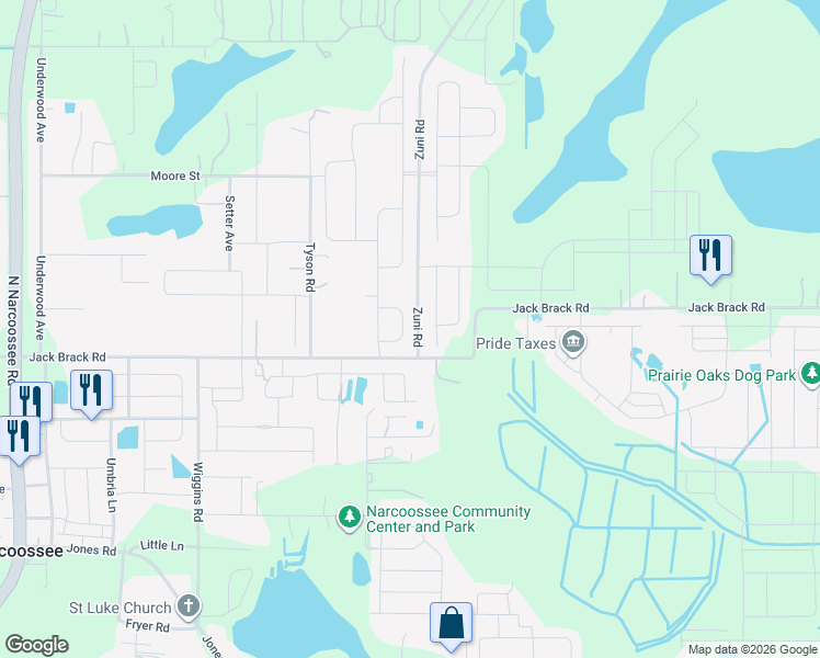 map of restaurants, bars, coffee shops, grocery stores, and more near 5358 Ragusa Loop in St. Cloud