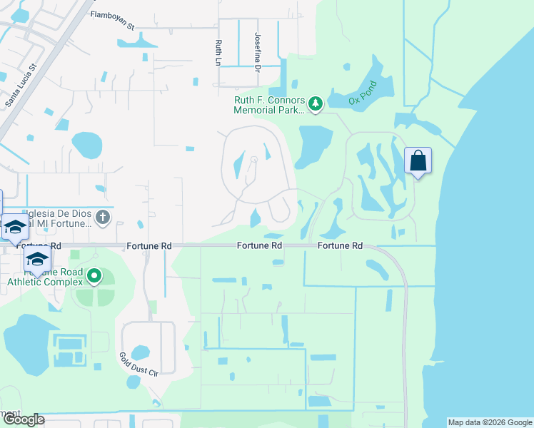 map of restaurants, bars, coffee shops, grocery stores, and more near 1704 Bridgets Court in Kissimmee
