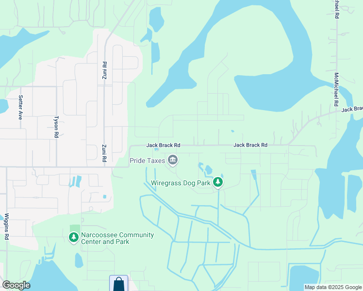 map of restaurants, bars, coffee shops, grocery stores, and more near 5583 Jack Brack Road in St. Cloud