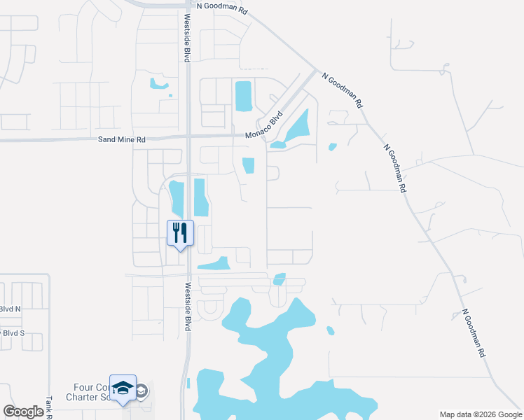 map of restaurants, bars, coffee shops, grocery stores, and more near 1675 Lima Avenue in Kissimmee
