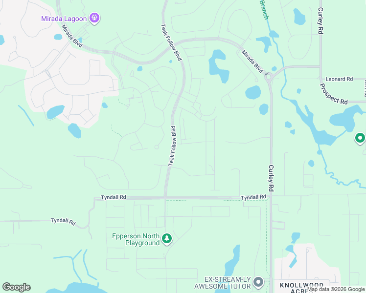 map of restaurants, bars, coffee shops, grocery stores, and more near 31723 Tyndall Road in Wesley Chapel