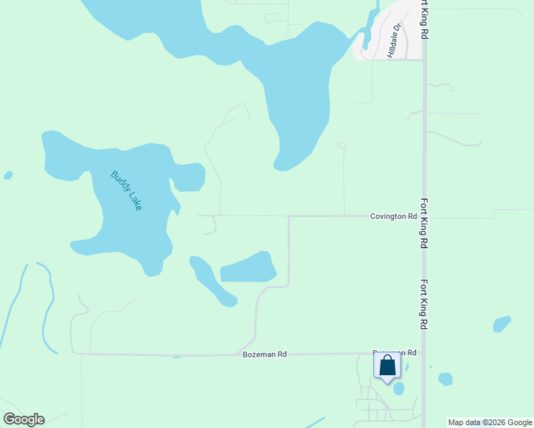 map of restaurants, bars, coffee shops, grocery stores, and more near 36201-36397 Covington Road in Dade City