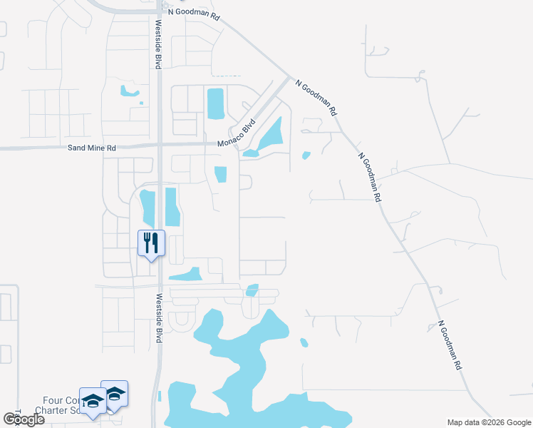map of restaurants, bars, coffee shops, grocery stores, and more near 8838 Geneve Court in Kissimmee